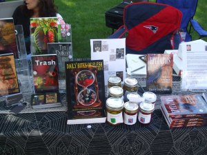 The NEHW at the Foxboro Jaycees craft show.