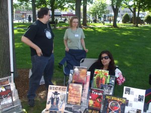 Authors Scott Goudsward, Morven Westfield, and Tracy L. Carbone.