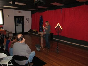 IMG_0078 Author Stacey Longo reading from her children's book, Pookie and the Lost and Found Friend. Photo by Jason Harris.
