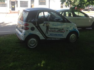 Larry Janesky's Connecticut Basement Systems was at the tag sale.