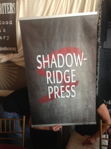 The Shadowridge Press banner after Stacey Longo put it together for Tracy Carbone.