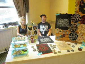 Sam Merritt and Mark Marine of Double Vision Embroidery.