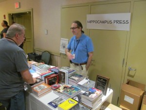The Hippocampus Press table.