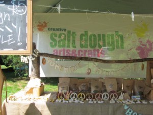 The Creative Salt Dough Arts & Crafts booth.