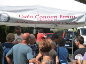 Cato Corner Farm, located in Colchester, Connecticut.