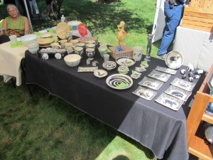 The products of York Road Pottery.