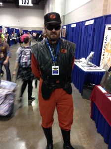 A member of the Connecticut Visitors