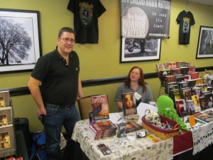 Authors Gordon Bean and Jennifer Allis Provost.