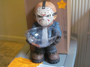 A Jason Vorhees' candy dish.