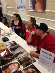 Eliza Dusku of Buffy the Vampire Slayer (center). 