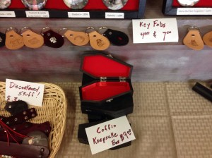 Coffin Shaped Keepsake box.