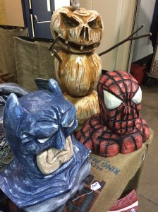 The woodcarvings of Christopher Letarte.