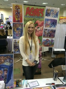 Artist Agnes Garbowska.