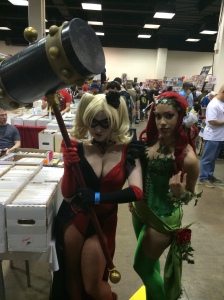 Harley Quinn and Poison Ivy.