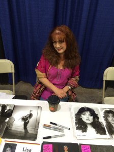 Lisa Loring a.k.a Wednesday Addams on The Addams Family.