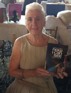 Author Norma D'Amico with her book, Norma D'Amico.