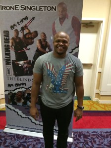 Irone Singleton of The Walking Dead.