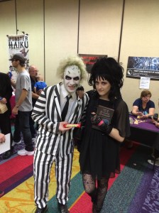 Beetlejuice and Lydia.