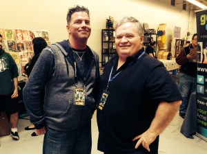 Me with author Rob Watts.