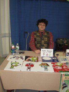 Rikki Simons, the voice of Gir.