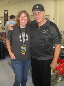 Author Stacey Longo with William