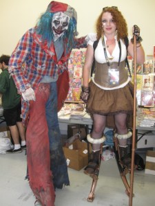 Performers from Fright Kingdom.