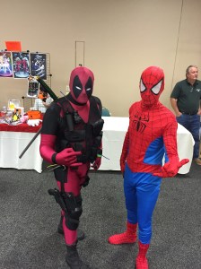 Deadpool and Spider-man.