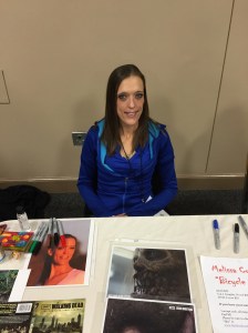 Actress Melissa Cowan (The Walking Dead).