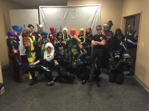 The cosplayers of Hero Army Cosplay, out of Connecticut.