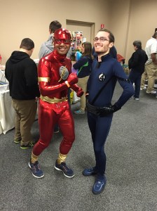 The Flash and Mr. Fantastic.