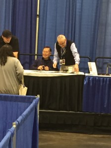 Actor George Takei  (Star Trek: The Original Series).