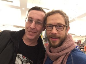 Me and Kris Holden-Reid (Lost Girl).