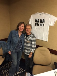 Author Stacey Longo and musician Gary DeCarlo.