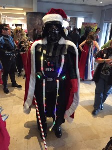 Santa Darth Vader.