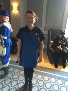 A Starfleet officer.