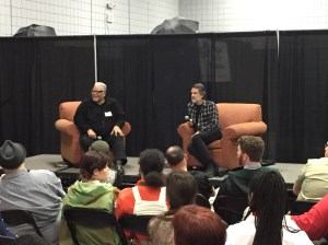 Ken Page and Chris Sarandon.