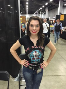 Wrestler and Actress Ashley Tramonte.