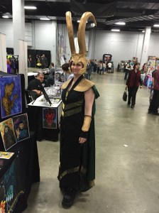 Artist Kat Cuseo as Loki.