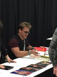 WWE wrestler Chris Jericho.