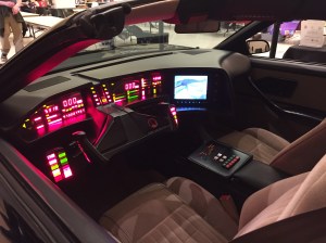 Inside KITT.