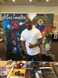 Artist Nigel Carrington.