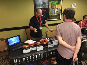 Author M.J. Preston.