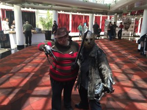 Freddy Krueger and Jason  Voorhees.