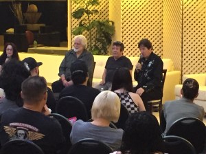 Gunnar Hansen, John Dugan, and Edwin Neal.