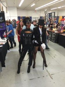 Catwoman and Zatanna Zatara.