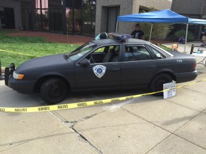 Robocop's police cruiser.