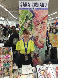Artist Sara Richard (Jem and the Holograms).