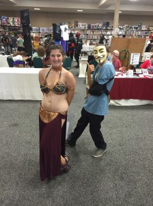 Princess Leia and V.