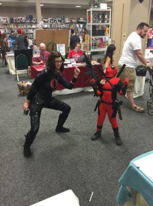 The Baroness and Deadpool.