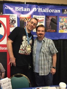 Me with actorBrian O' Halloran.